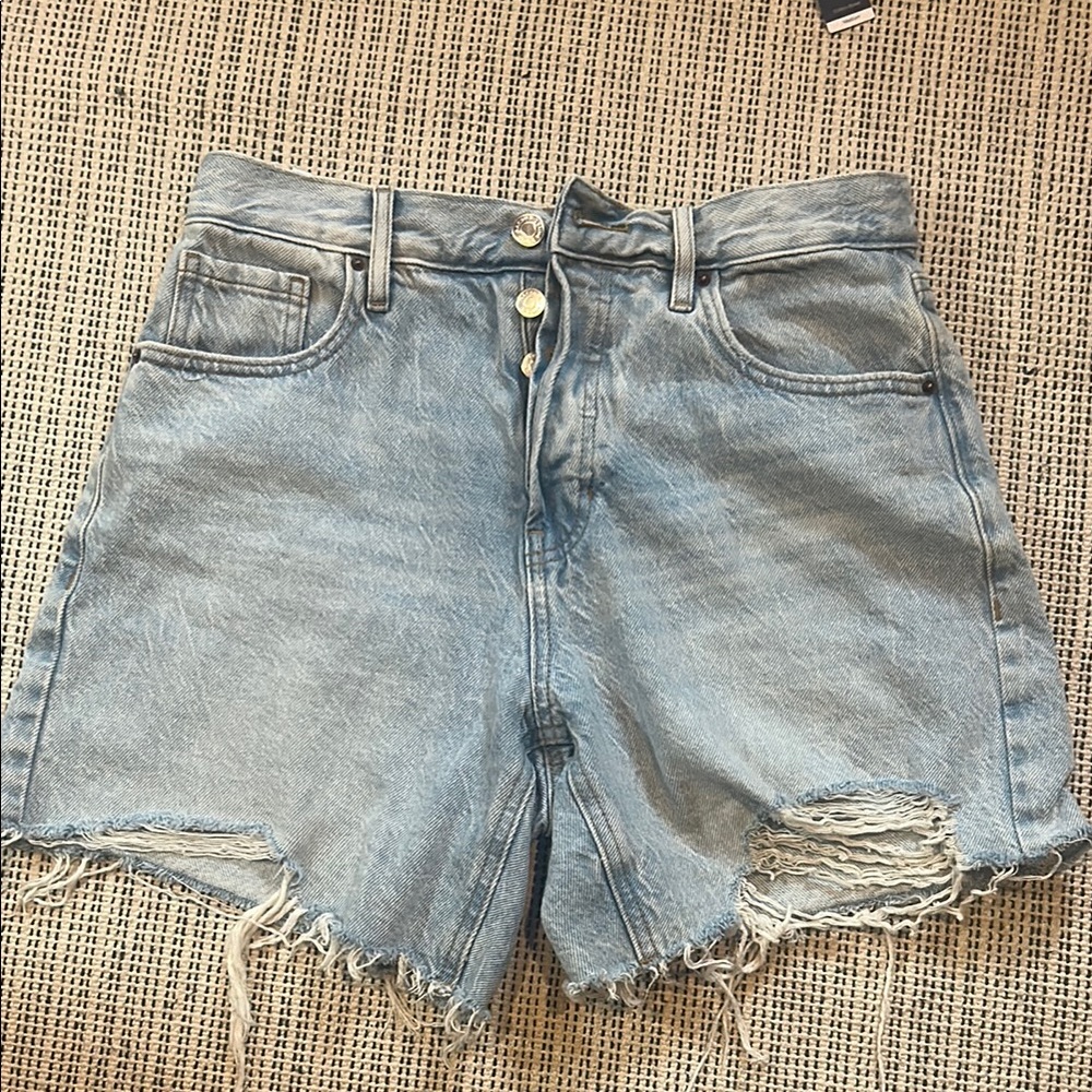 Pacsun high rise relaxed jean short